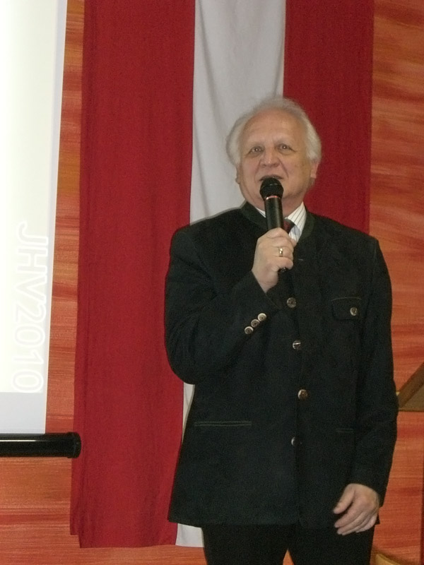 Bürgermeister Ing. Kurt Bauer bei seiner Ansprache