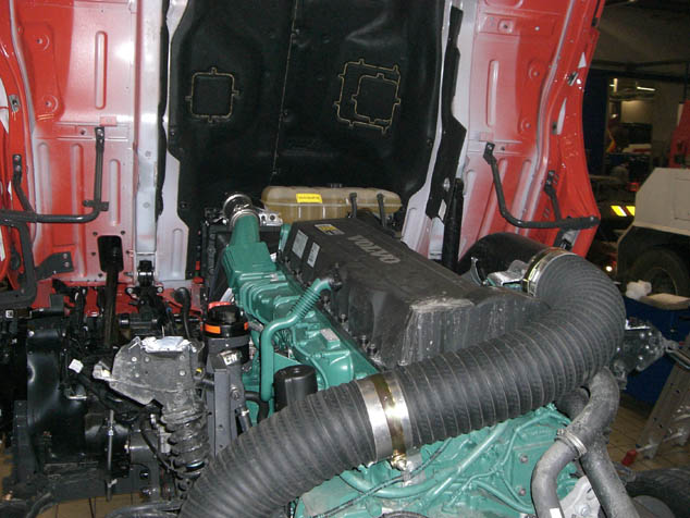 Der 428 PS Motor des zukünftigen RLFA 2000 Gussendorf